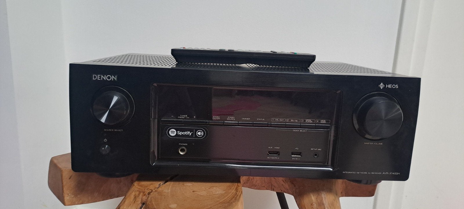 Denon AVR-X1400H AV Receiver - 7.2 kanaals met 4K, Ophalen