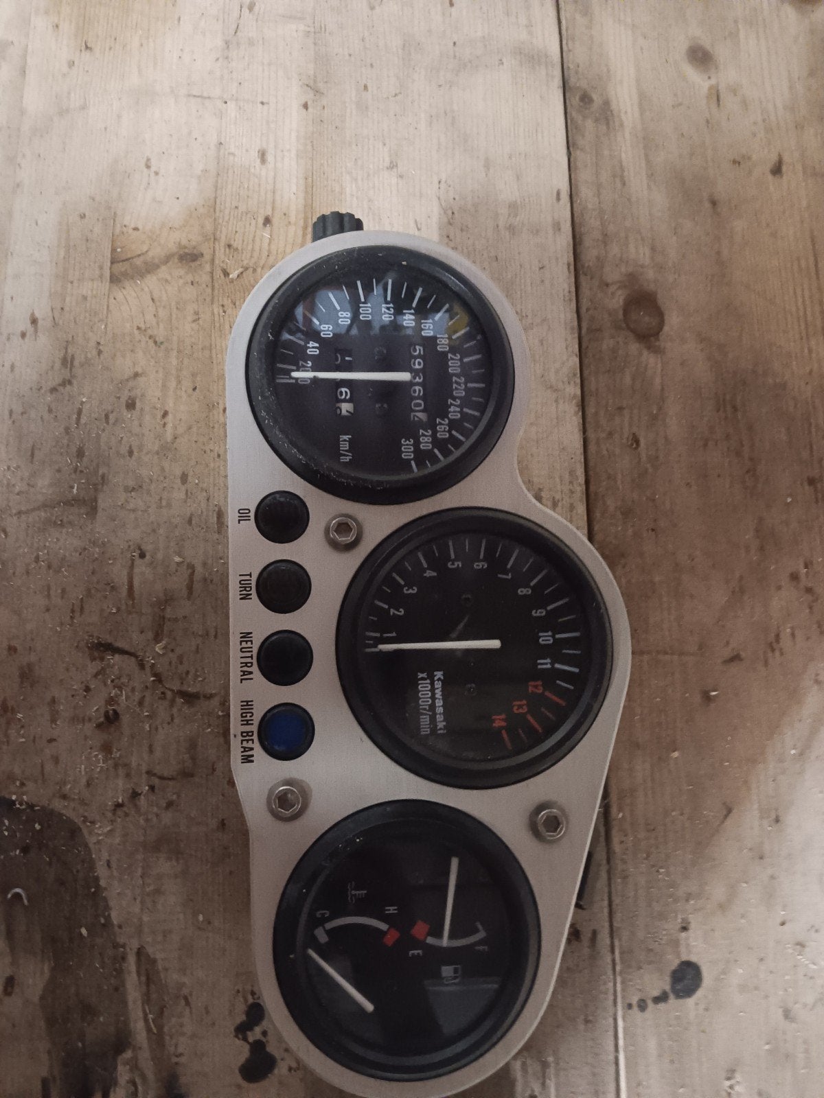 tellerunit zx9r b model 1994 1997, Ophalen, Gebruikt