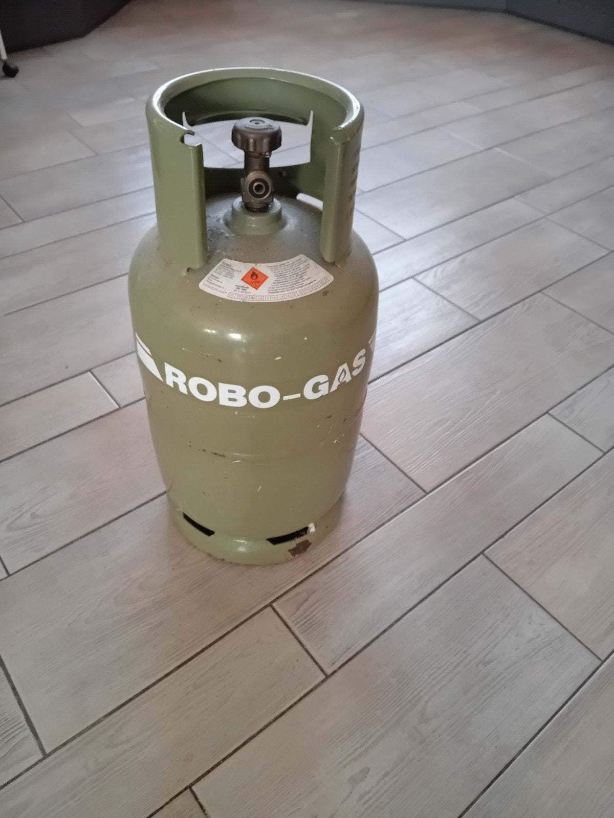 Robo-Gas gasfles (leeg) - Ophalen, Ophalen of Verzenden
