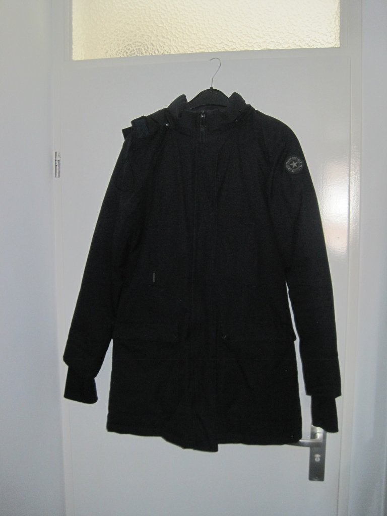 Meisjes/dames winterjas Airforce, Ophalen, Airforce, Blauw, Maat 36 (S)