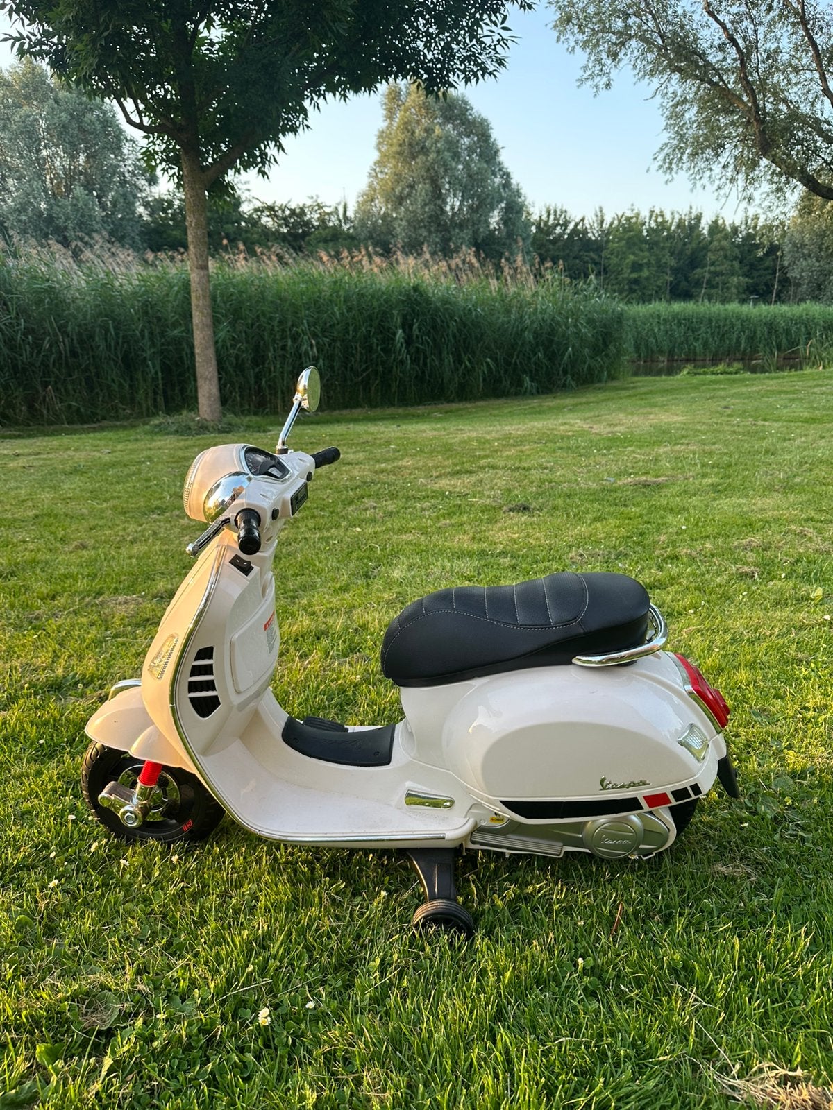 Vespa-scooter, Ophalen, Zo goed als nieuw