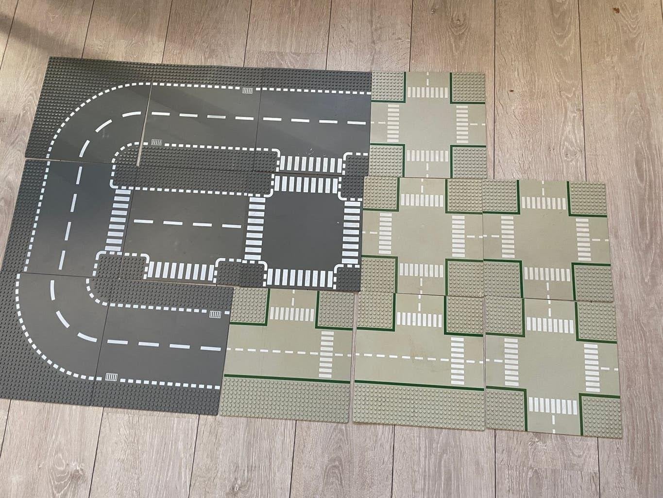 Grote set Lego wegplaten, City, Lego, Ophalen of Verzenden, Zo goed als nieuw