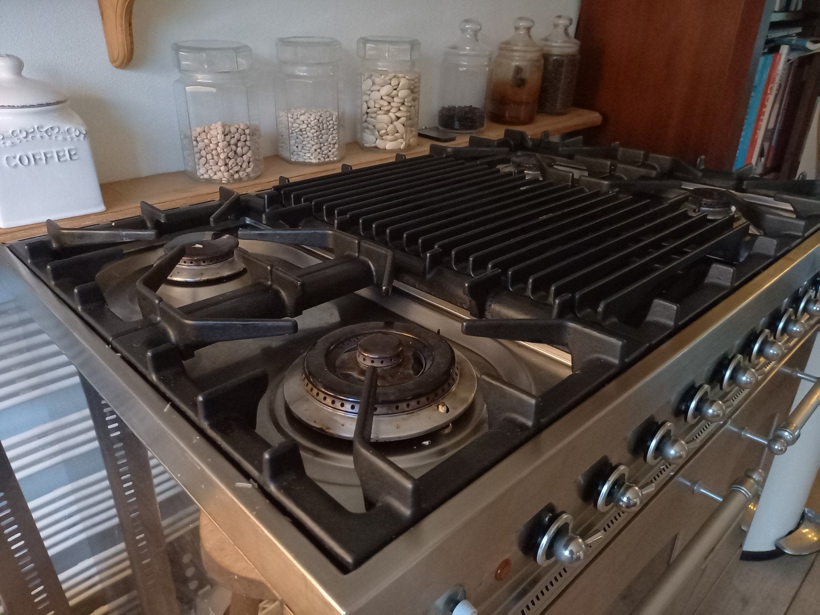 boretti gasfornuis, Witgoed en Apparatuur, Fornuizen, Ophalen, 60 cm of meer, Gas, Vrijstaand