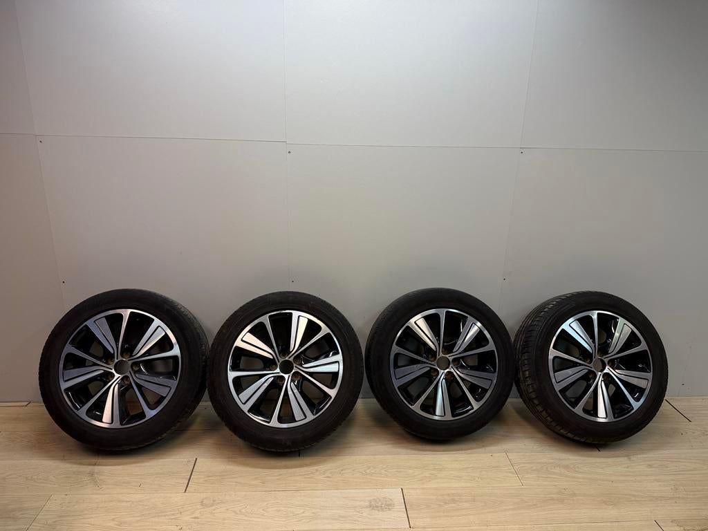 Velgen 17 inch 5x108 met banden Citroën en Peugeot, Gebruikt, Banden en Velgen, 17 inch, Personenwagen