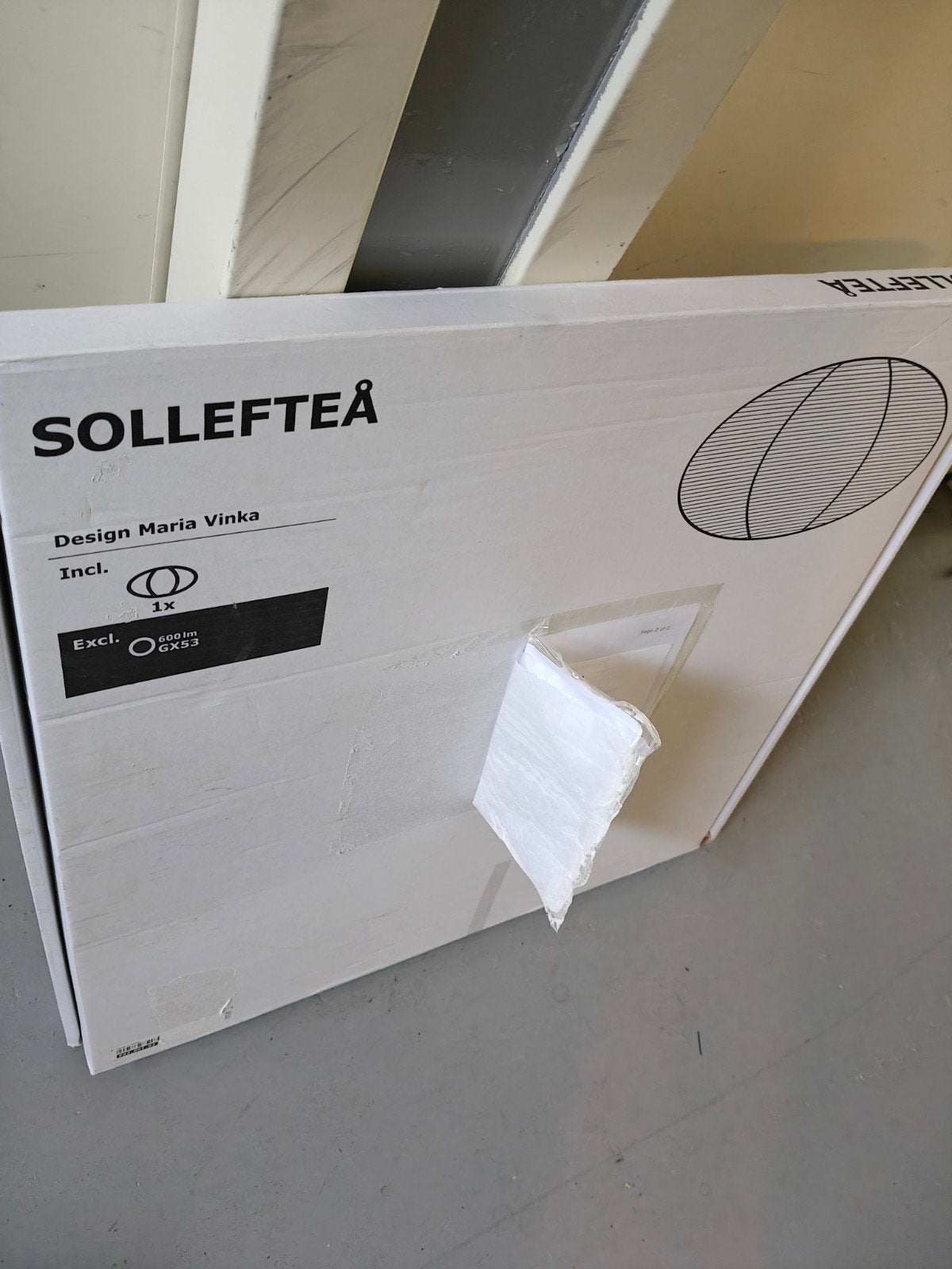 IKEA SOLLEFTEÅ lamp - Nieuw in doos, Ophalen of Verzenden, Nieuw, IKEA