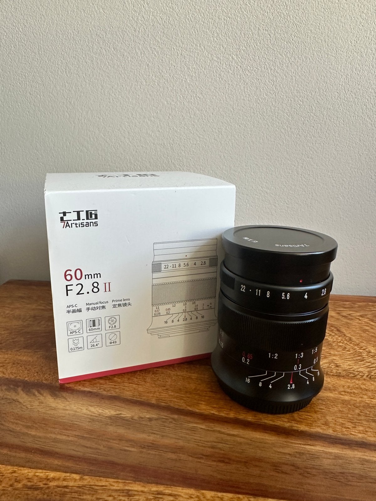 7Artisans 60mm f/2.8 Macro Lens voor Micro Four Thirds, Overige merken, Micro Four Thirds, Ophalen of Verzenden, Zo goed als nieuw