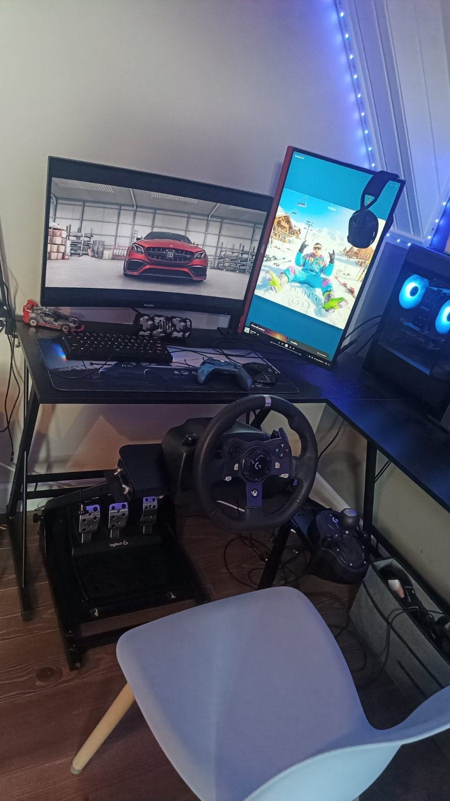 Racesimulator Logitech G920, Spelcomputers en Games, Ophalen, Zo goed als nieuw