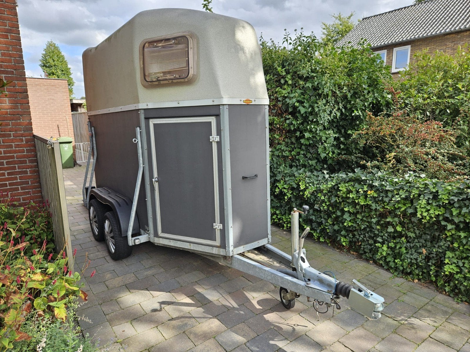 Böckmann 1.5 paards trailer, Ophalen