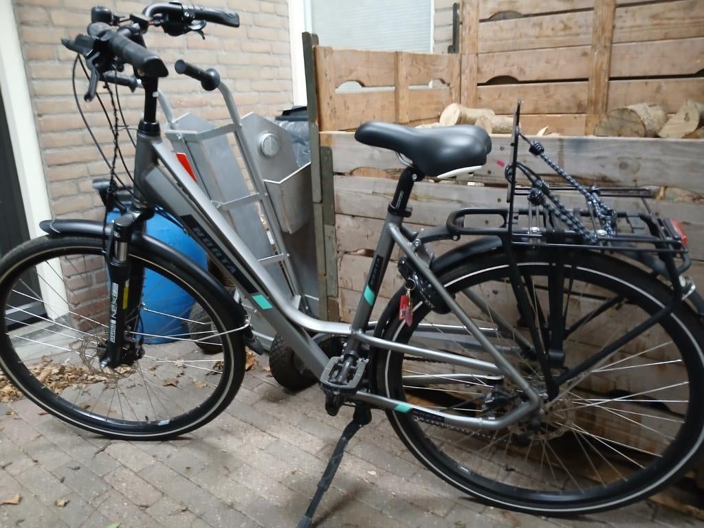 Norta fiets(dames). maat 51 in het grijs., Versnellingen, Zo goed als nieuw, 50 tot 53 cm, Ophalen
