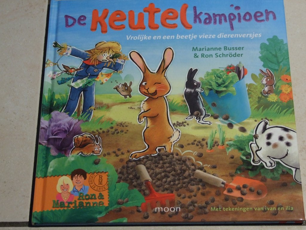 De KeutelKampioen / Marianne Busser & Ron Schröder, Ophalen of Verzenden, Zo goed als nieuw, Fictie algemeen, Voorleesboek