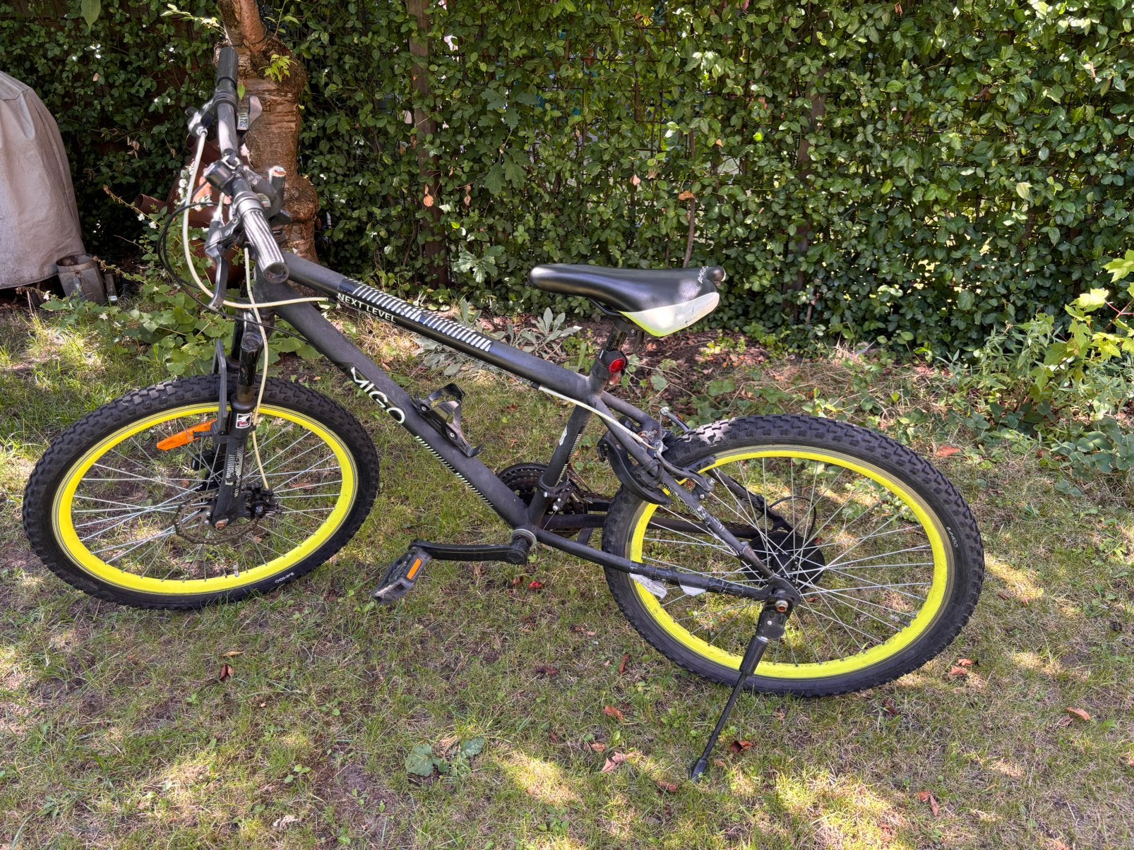 Amigo jongensfiets 24 inch, Ophalen, Gebruikt, Staal, 20 tot 24 inch