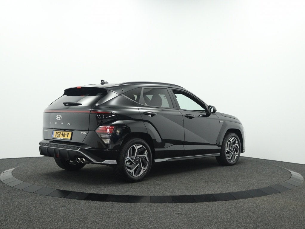 Hyundai KONA 1.6 GDI HEV N Line | 360 graden camera | Stoelv, Auto's, 12 maanden, Gebruikt, Origineel Nederlands, Bedrijf