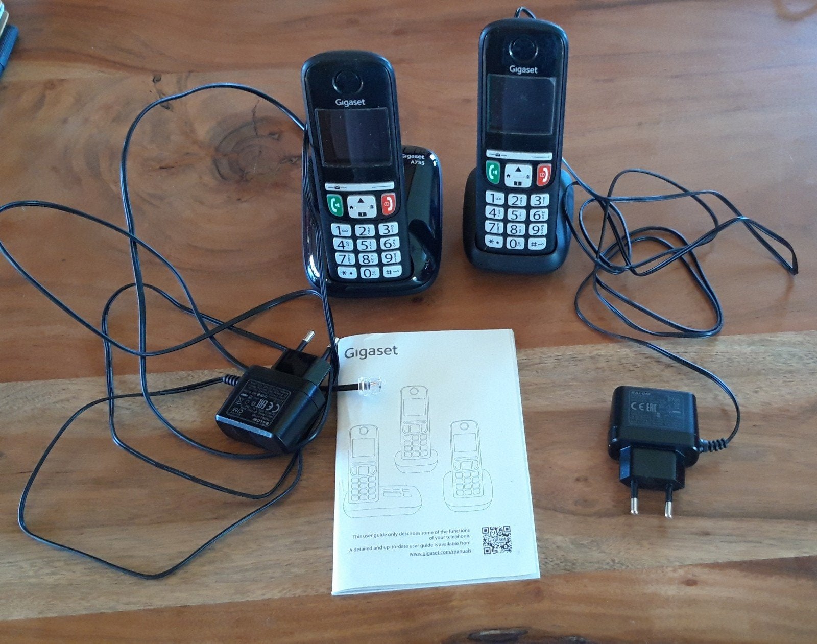 Gigaset E260 DUO BIG Button Phone - Seniorentelefoon, Ophalen of Verzenden, 2 handsets