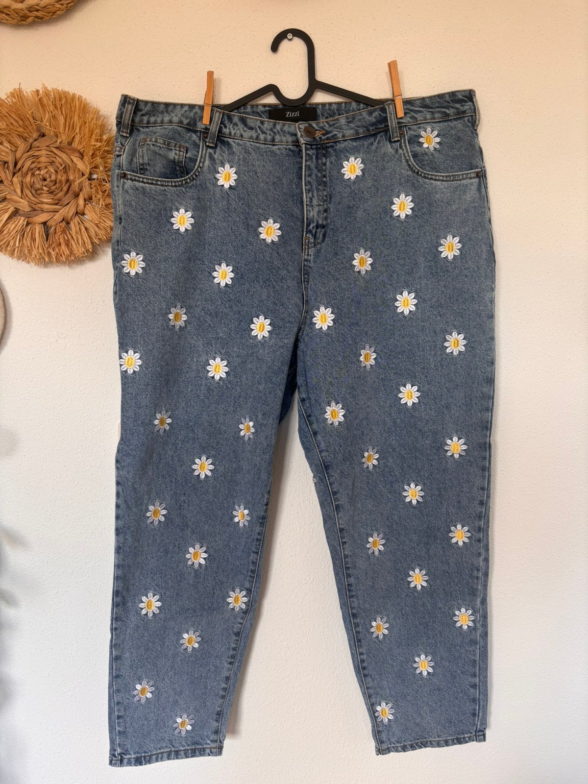 Jeans Zizzi, Ophalen of Verzenden, Zo goed als nieuw, Blauw, Overige jeansmaten