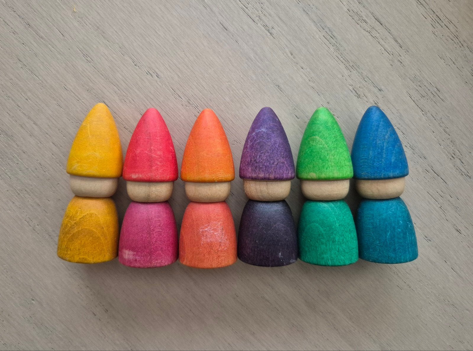 Grimms Houten Poppetjes - Montessori Speelgoed, Ophalen