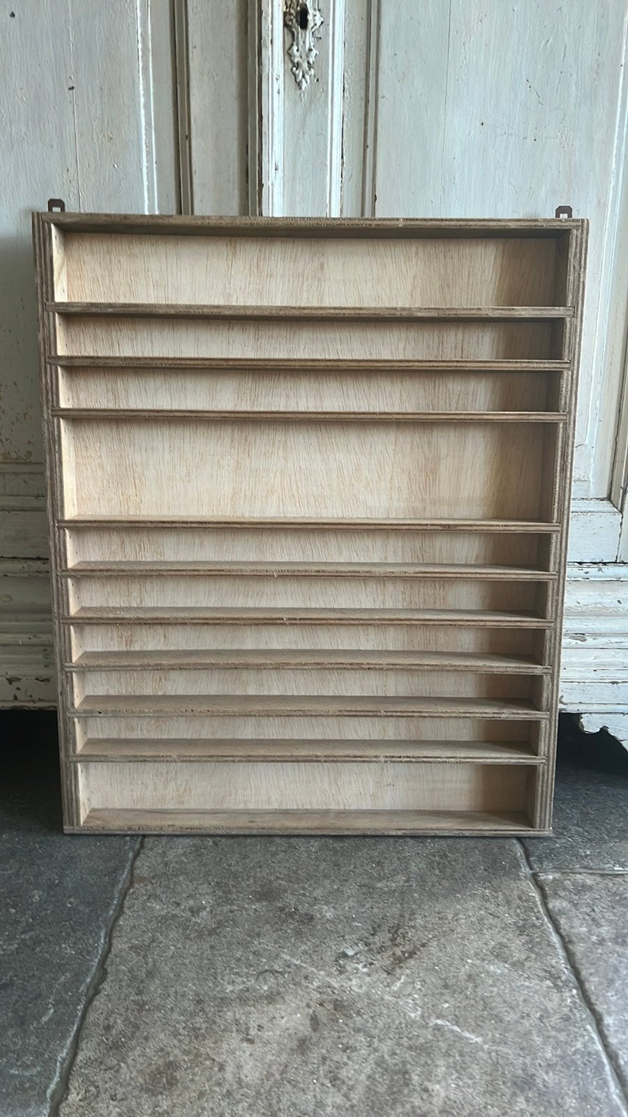 Letterkastje/wandkastje/kastje hout met ophanghaakjes, Ophalen, Minder dan 100 cm, Zo goed als nieuw, Minder dan 100 cm