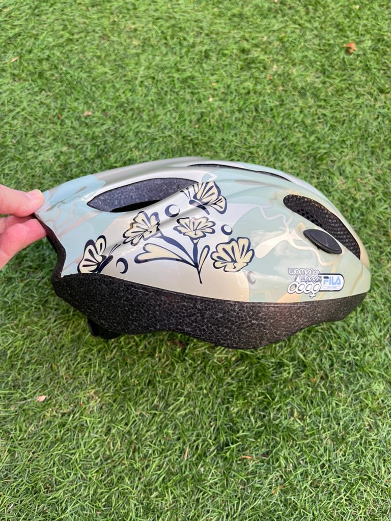 Skate helm/fiets helm maat S., Fietsen en Brommers, Fietsaccessoires | Fietshelmen, Ophalen, Zo goed als nieuw