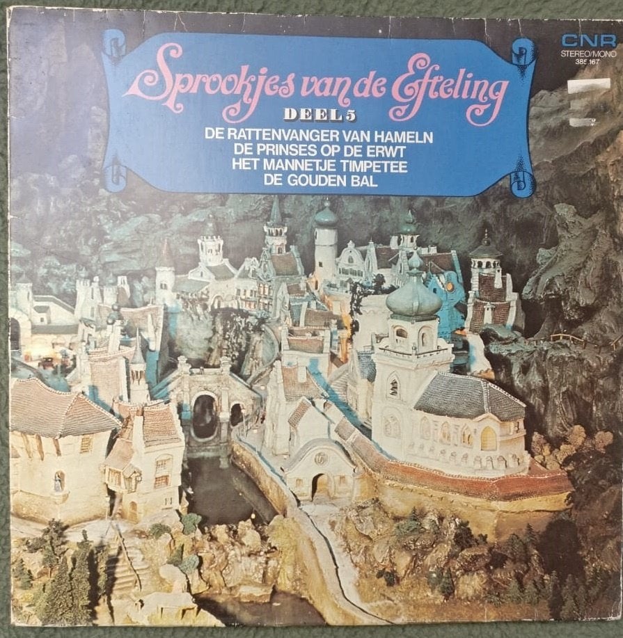 Sprookjes van de Efteling - deel 5. 1970, Gebruikt, Ophalen of Verzenden, Verhaal of Sprookje, 12 inch