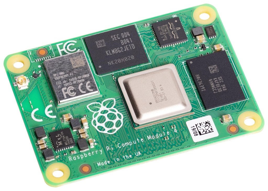 Raspberry Pi Compute Module 4 - CM4001008, Computers en Software, Ophalen of Verzenden, Zo goed als nieuw, Overige typen, DDR4
