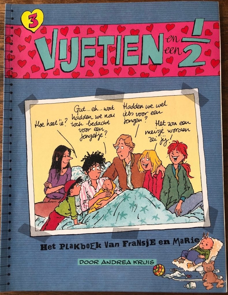 Stripboeken  van Vijftien en een half - Andrea Kruis, Meerdere stripboeken, Ophalen of Verzenden, Zo goed als nieuw, Andrea Kruis