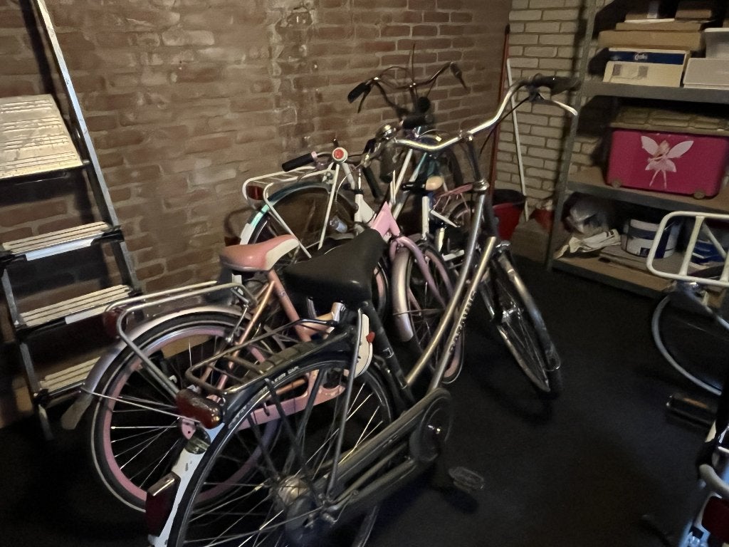 Oud ijzer fietsen gratis, Ophalen, Gebruikt