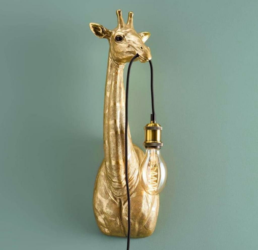 Giraffe Lamp Werns nieuwprijs 200€, Ophalen of Verzenden, Zo goed als nieuw, Overige materialen