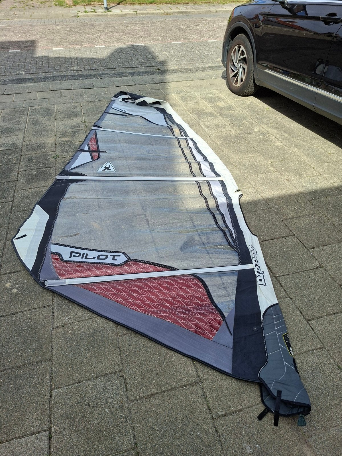 Gaastra Pilot 4,5 m2 windsurfzeil - Zeer goede staat, Watersport en Boten, Ophalen, Zo goed als nieuw, Zeil