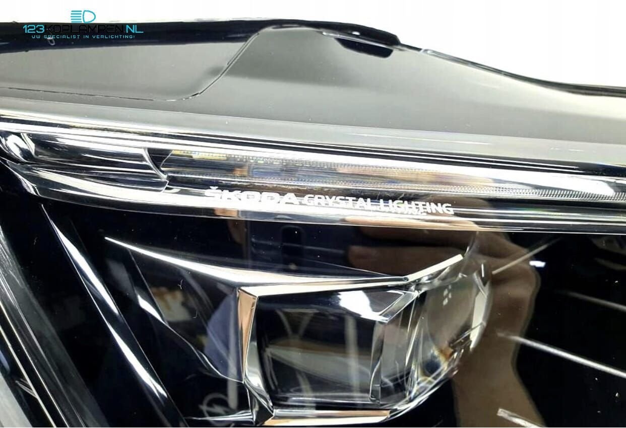 Skoda Scala Full LED koplamp rechts, Auto-onderdelen, Verlichting, Ophalen, Gebruikt, -, -