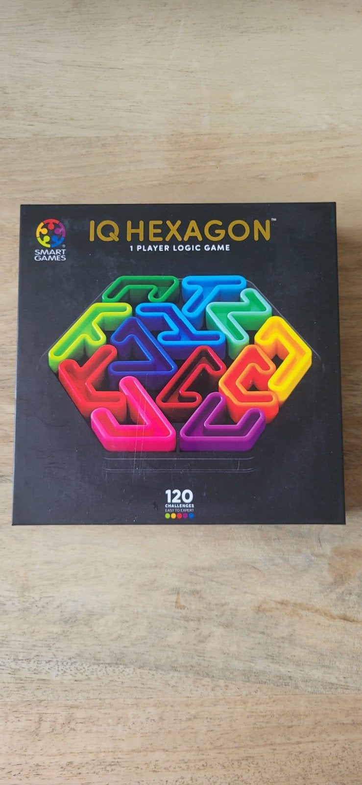SmartGames IQ Hexagon - 1 Speler Logica Spel, Ophalen, Zo goed als nieuw, Puzzelen