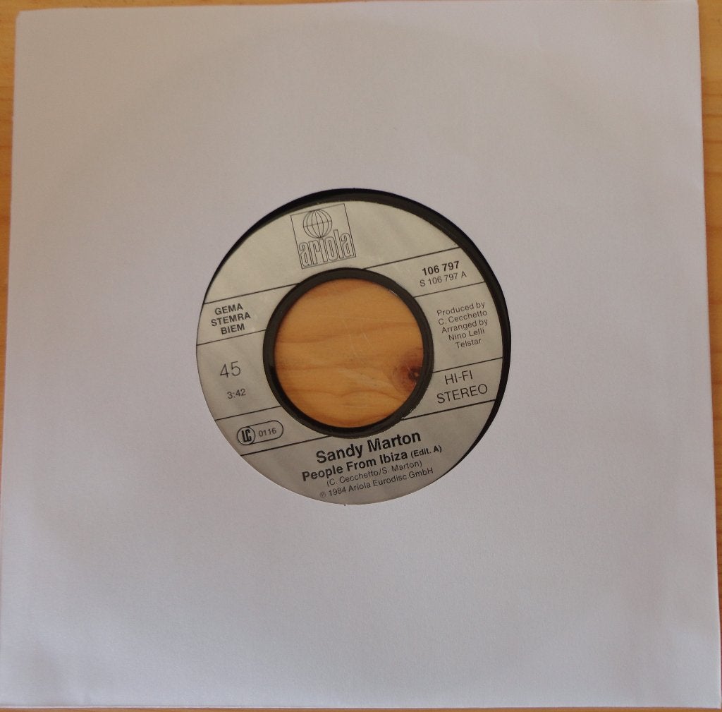 Sandy Marton > People from Ibiza, Ophalen of Verzenden, Gebruikt, 7 inch, Pop