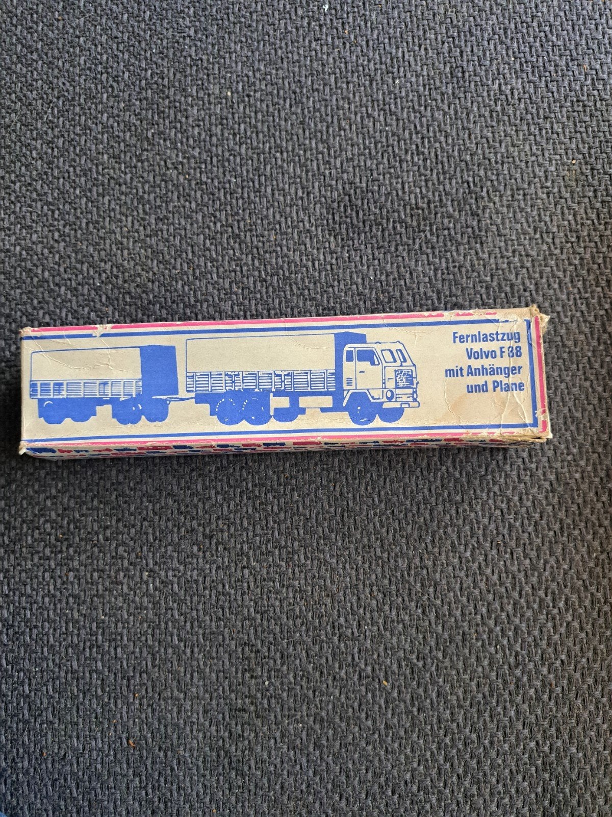 veb model volvo f88 met aanhanger, Gebruikt, West germany, Ophalen of Verzenden, N.b