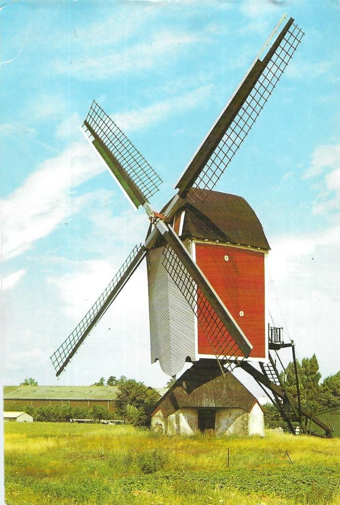 AK Someren - Windkorenmolen, Standerdmolen, Verzenden, 1960 tot 1980, Ongelopen, Noord-Brabant