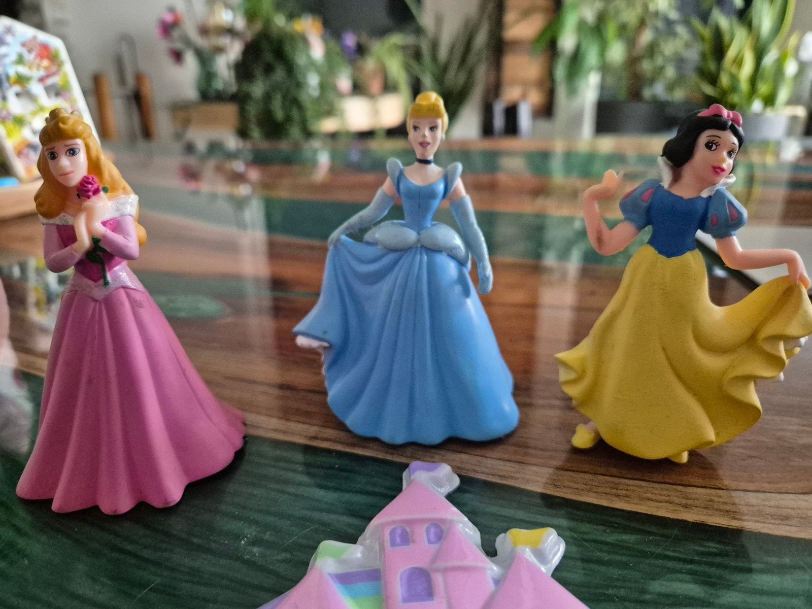 Disney Prinses Taartdecoratie Set oa doornroosje sneeuwwitje, Ophalen of Verzenden, Zo goed als nieuw, Overige typen