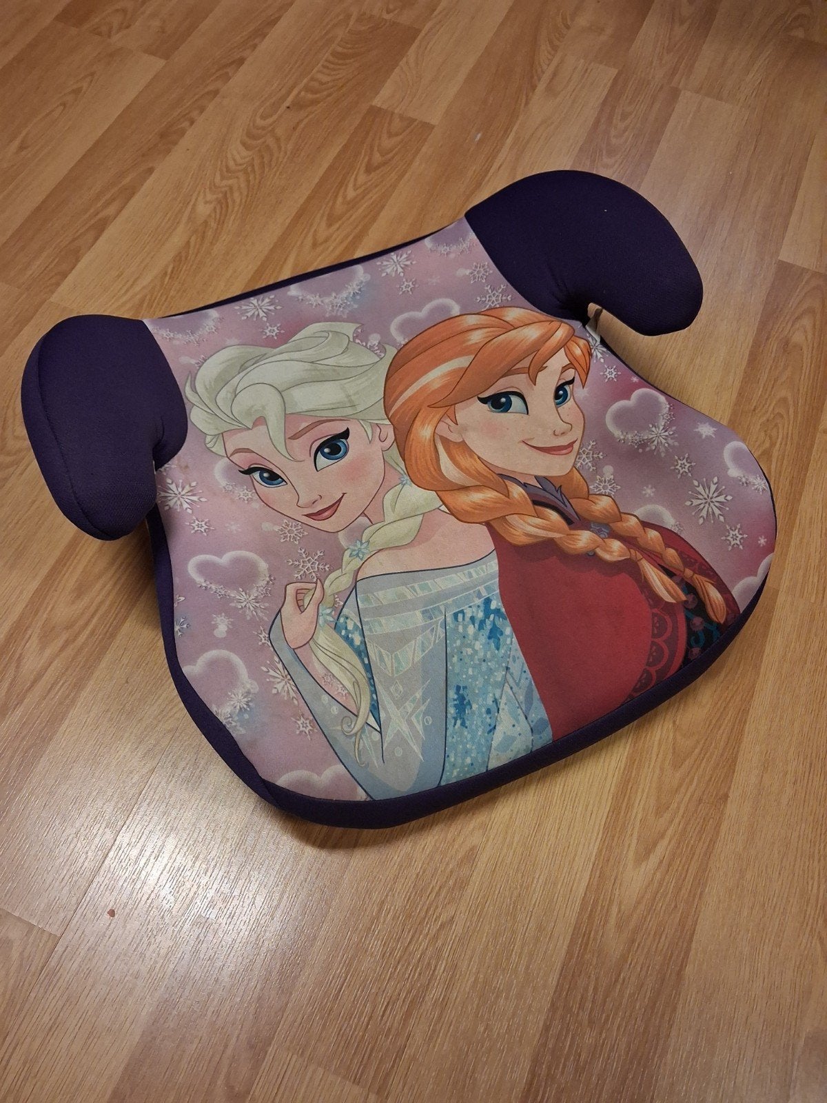 Autostoel verhoger Frozen Anna en Elsa 15-36kg, Overige merken, 15 t/m 36 kg, Ophalen of Verzenden, Gebruikt