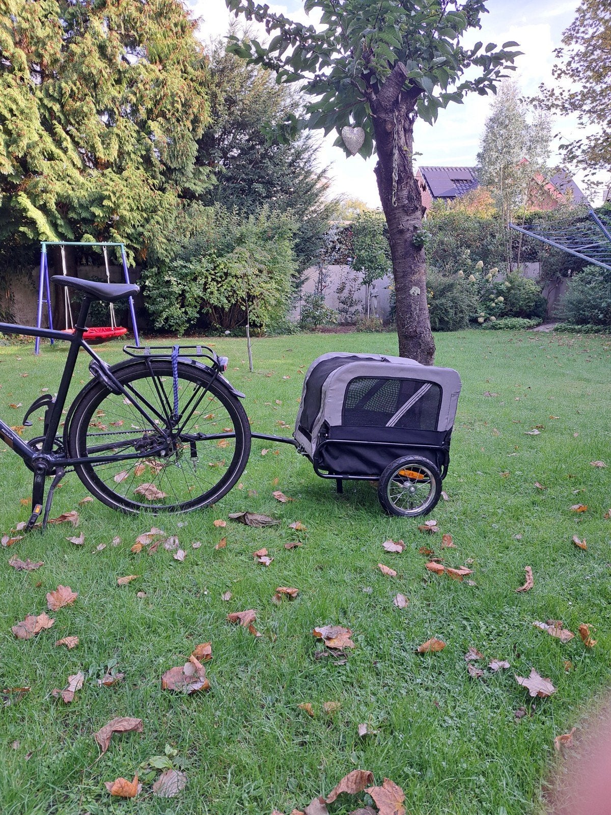 Te koop hondenfietskar, Fietsen en Brommers, Minder dan 20 kg, Onbekend, Ophalen of Verzenden, Zo goed als nieuw