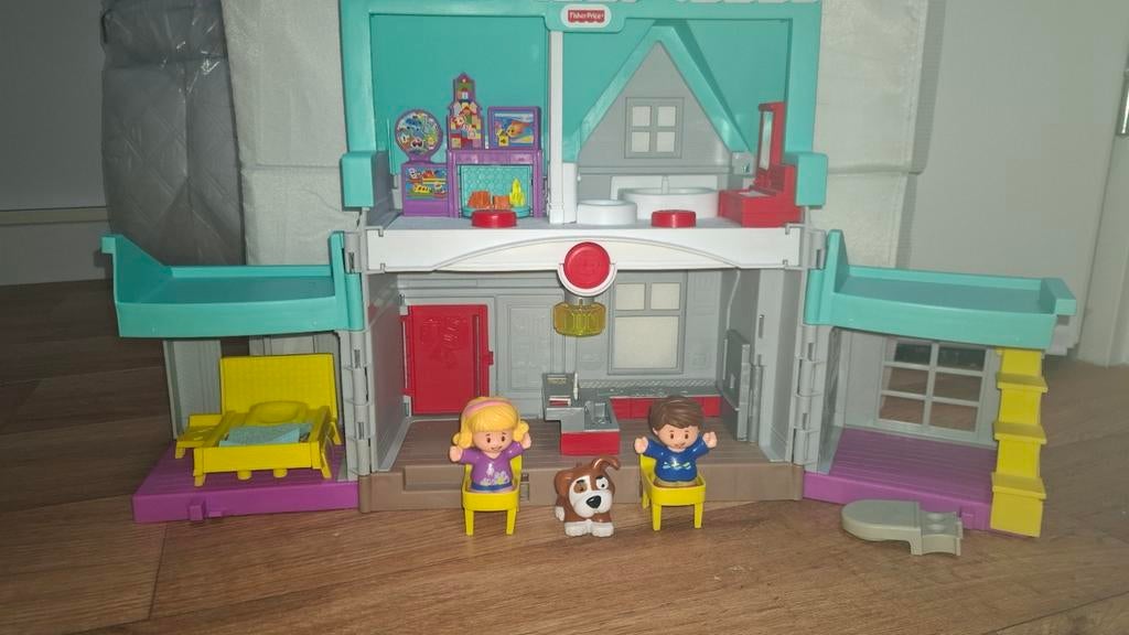 Fisher Price Little People - Handige Helpers Huis, Kinderen en Baby's, Speelgoed | Fisher-Price, Ophalen of Verzenden, Zo goed als nieuw