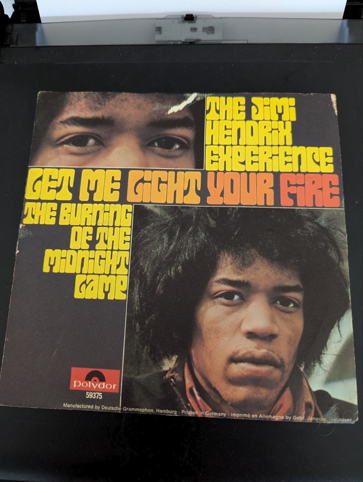 Jimi Hendrix Experience - Let me light your Fire ( single), Cd's en Dvd's, Gebruikt, 7 inch, Rock en Metal, Fotohoes
