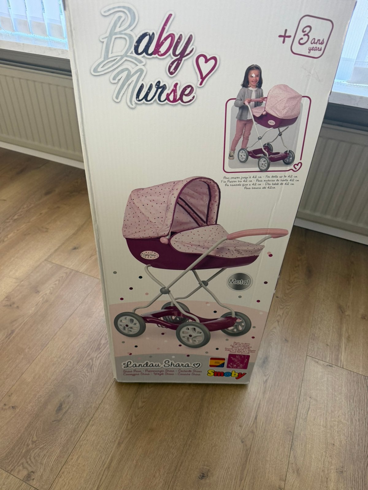 Baby Nurse Landau Shara Poppenwagen - Nieuw in doos, Ophalen of Verzenden, Zo goed als nieuw