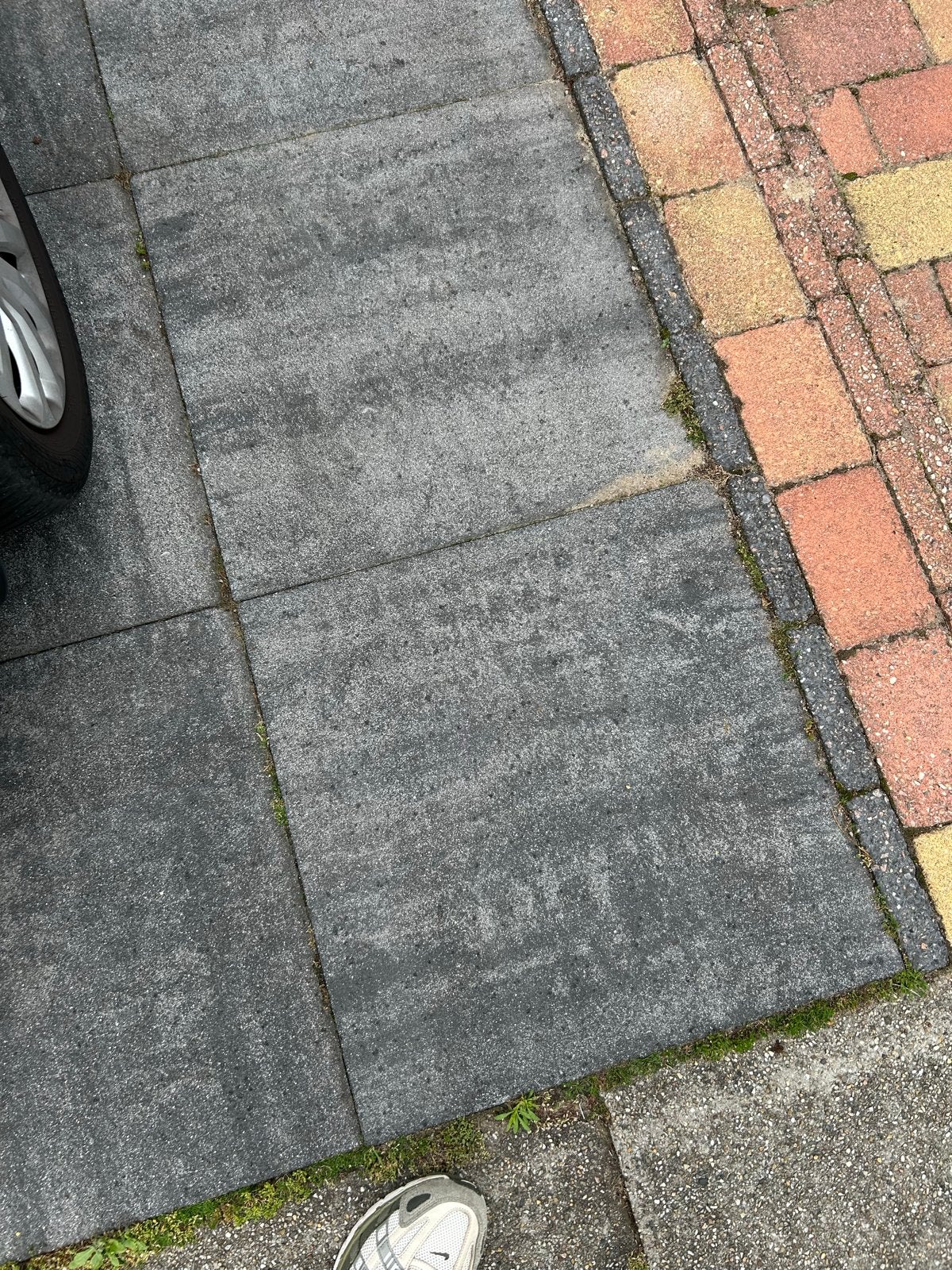 Gebruikte terrastegels en opsluitbanden, Ophalen, Gebruikt, Minder dan 5 m², Beton