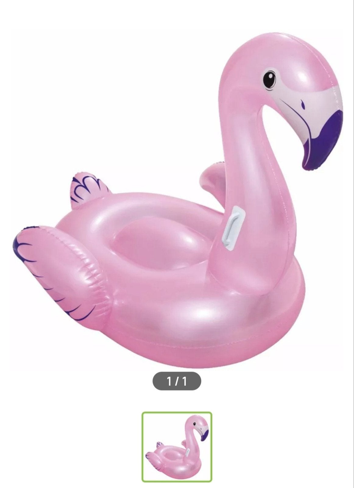 Roze Flamingo Opblaasbaar Zwemband / Decoratie, Ophalen of Verzenden, Zo goed als nieuw