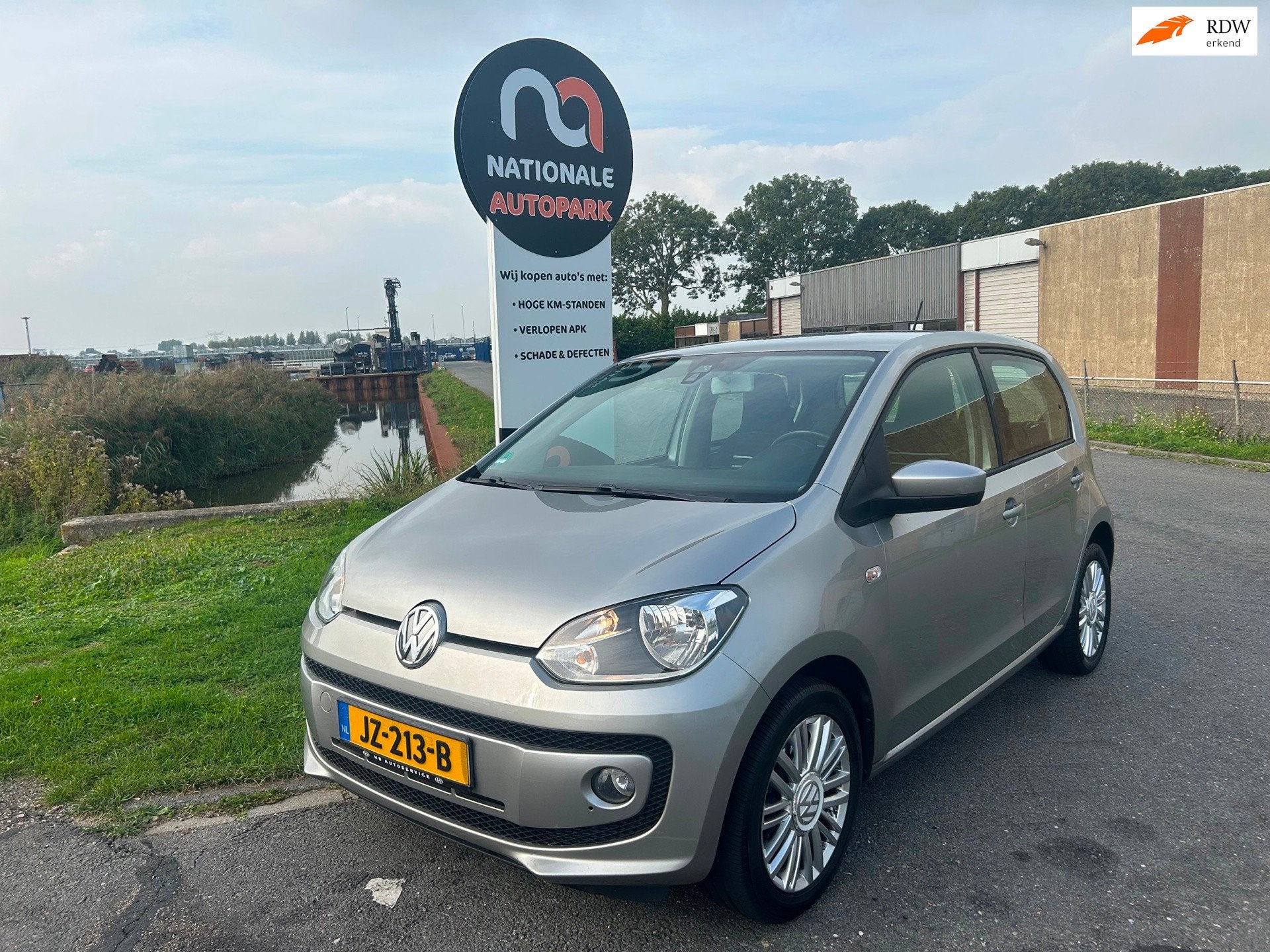Volkswagen Up! | 2014 | 1.0 high up! | Automaat | 5-deurs |, Auto's, Euro 5, Gebruikt, Up!, 4 stoelen