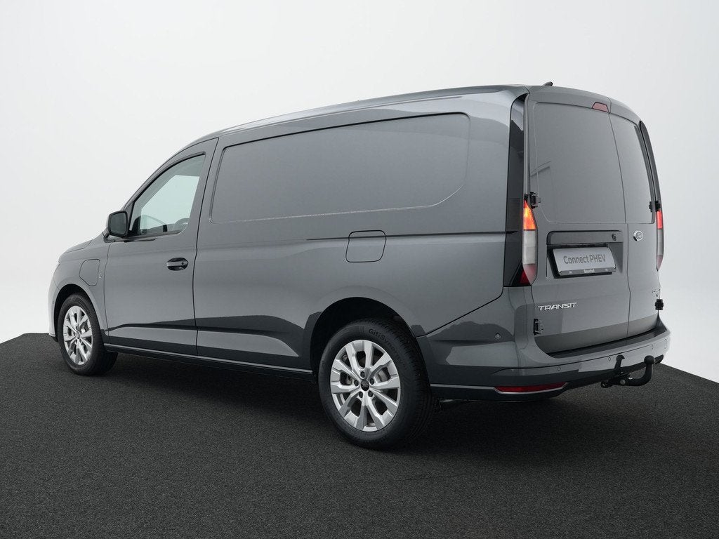 Ford Transit Connect 1.5 EcoBoost PHEV L2 Limited | Trekhaak, Auto's, Bestelauto's, 12 maanden, 1498 cc, Zwart, 4 cilinders