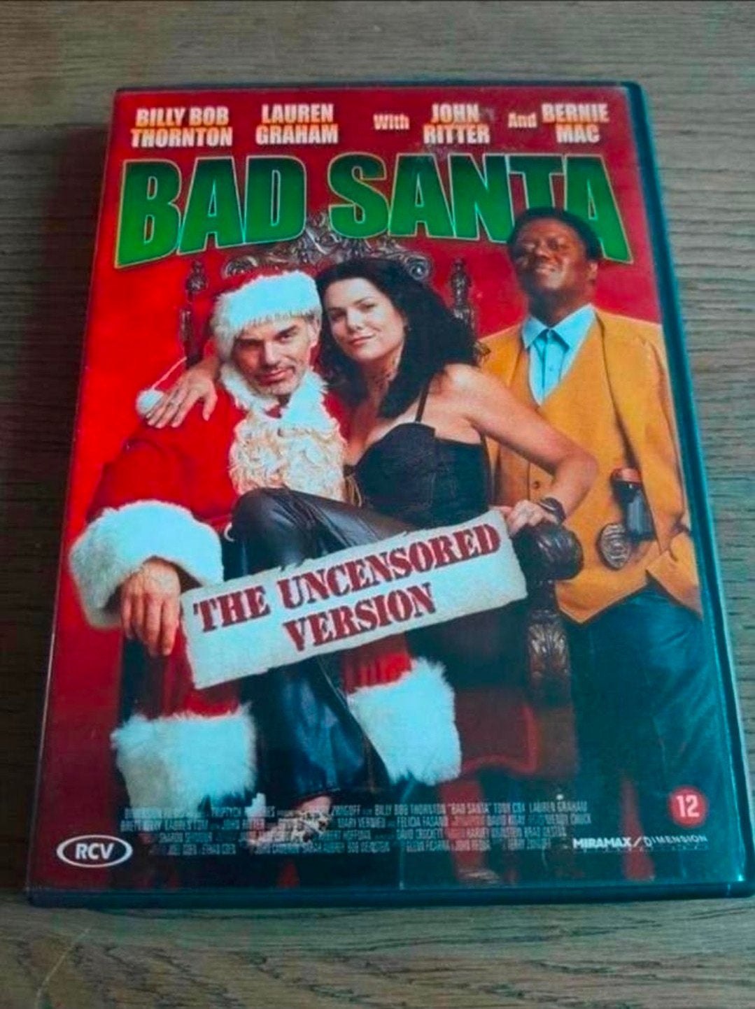 Bad Santa dvd. Kerst Komedie. Uncensored Version., Alle leeftijden, Ophalen of Verzenden, Zo goed als nieuw, Overige genres