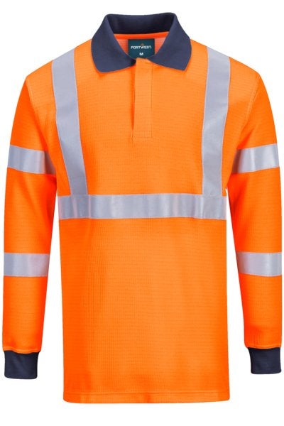 Portwest modaflame Vlamvertragende FR76 t shirt werkkleding, Tuin en Terras, Werkkleding, B, Heren, Overall, Nieuw