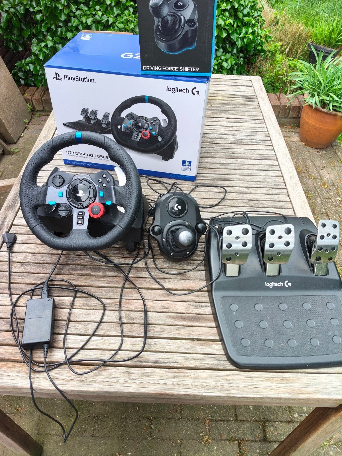 Logitech G29 driving wheel met shifter PS3,4,5|PC, Ophalen, Racestuur, Gebruikt, PlayStation