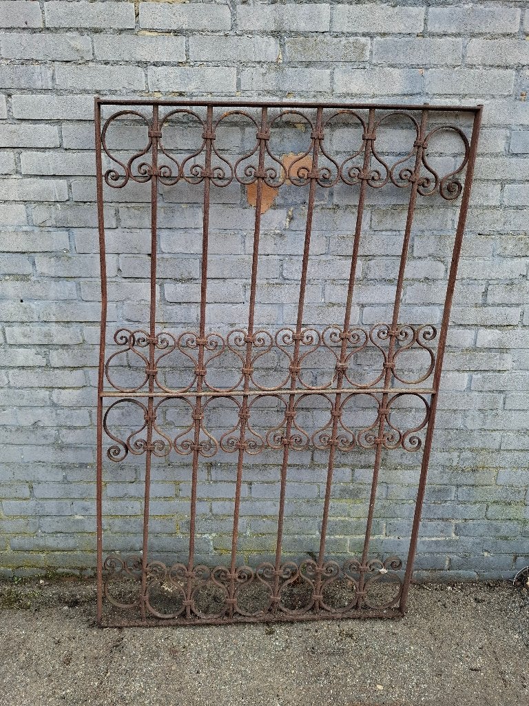 Smeedijzer hekwerk, Tuin en Terras, Ophalen, Gebruikt, IJzer, Sierhekwerk