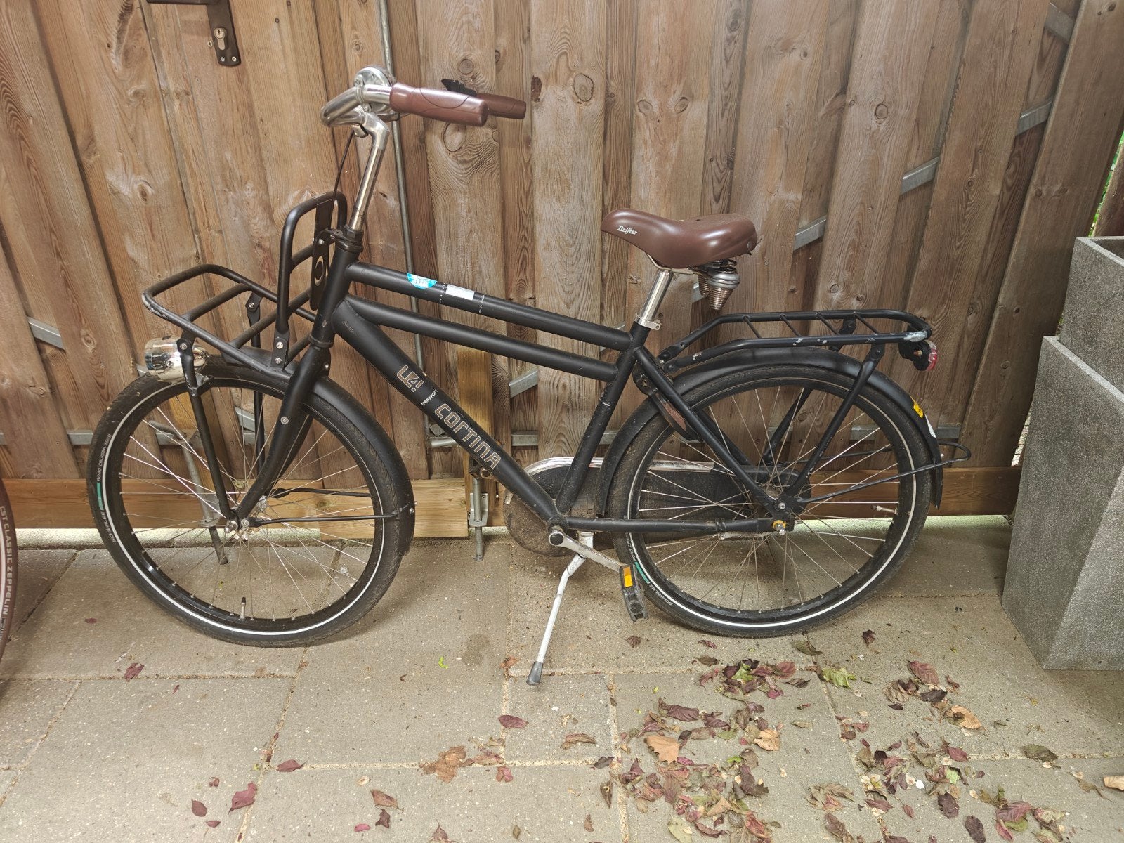 Cortina U4 transportfiets 24 inch 3 versnellingen, Terugtraprem, Gebruikt, Versnellingen, Minder dan 47 cm