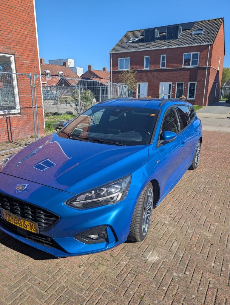 Ford Focus 1.5 Ecoblue 120pk 2018 Blauw, Stof, Euro 6, 4 cilinders, Blauw