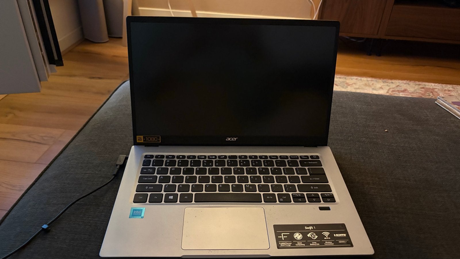 Acer Swift 1 Laptop - Zilver, Goede Staat, Ophalen of Verzenden, Zo goed als nieuw, 14 inch