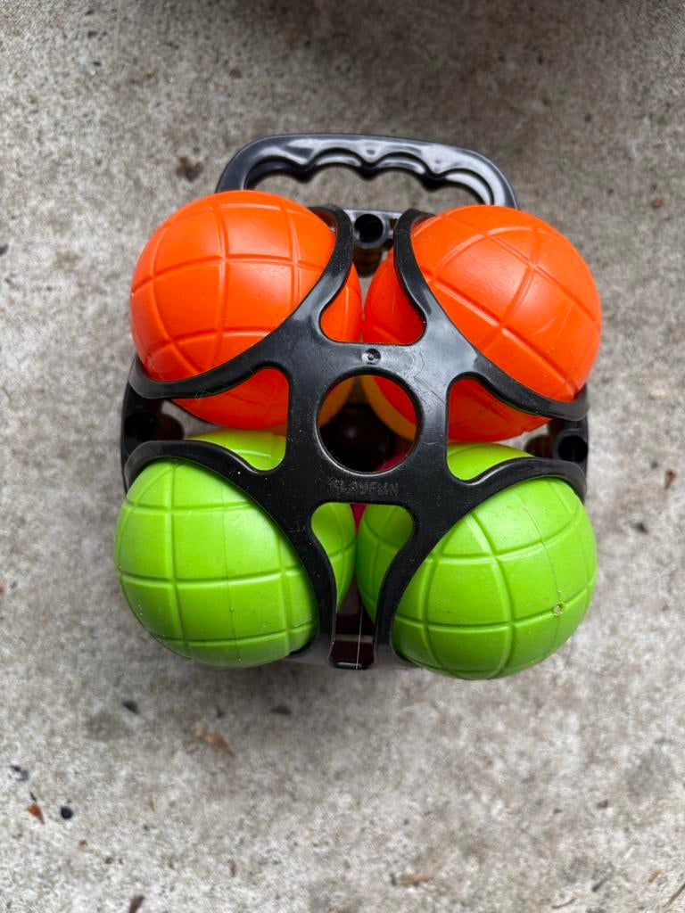 Jeu de boules set - Compleet en kleurrijk, Ophalen of Verzenden, Zo goed als nieuw